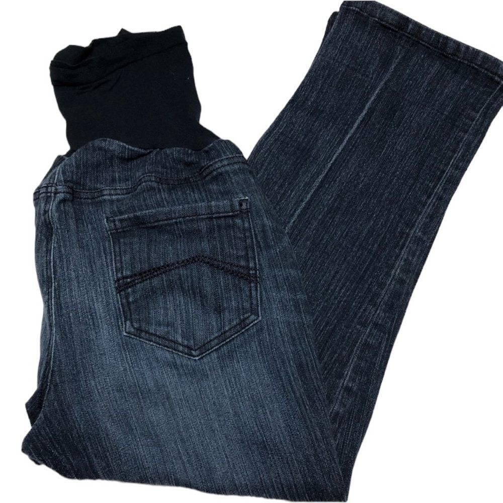 Oh Baby crop maternity jeans, size XL